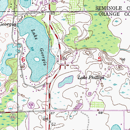 Topographic Map of The Church of Jesus Christ of Latter Day Saints, FL