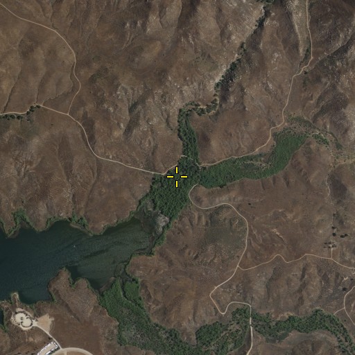 Aerial/Satellite Image of Rawson Canyon, CA