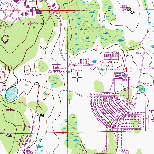 Topographic Map of Aspect International Engineering School, FL