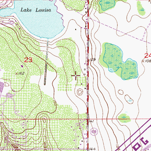 Topographic Map of Doctor Phillips Ninth Grade Center, FL