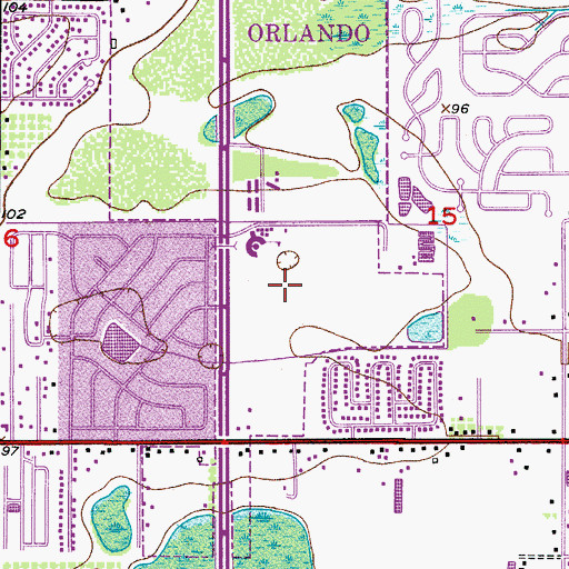 Topographic Map of Michael McCoy Elementary School, FL