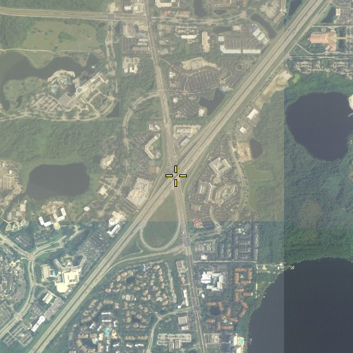 Aerial/Satellite Image of Interchange 68, FL