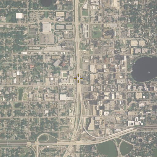 Aerial/Satellite Image of Interchange 83A, FL