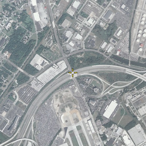 Aerial/Satellite Image of Interchange 13, PA