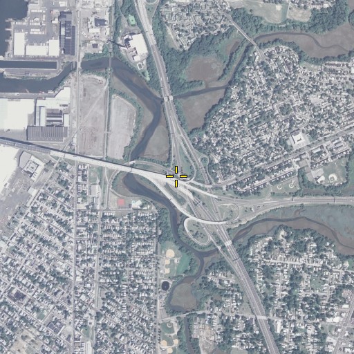Aerial/Satellite Image of Interchange 1C, NJ