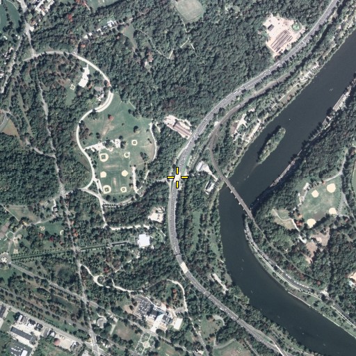 Aerial/Satellite Image of Interchange 341, PA