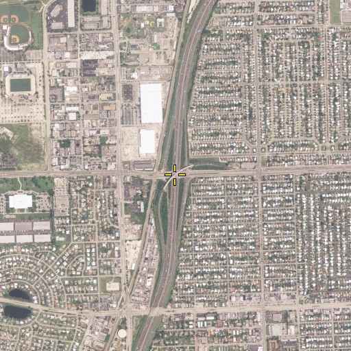 Aerial/Satellite Image of Interchange 32, FL