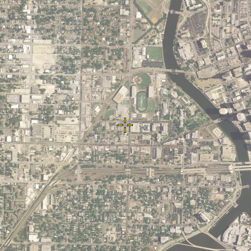 Aerial/Satellite Image of Edison Building, FL