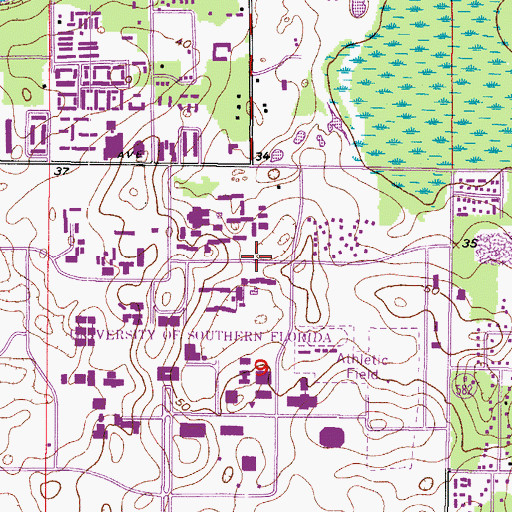 Topographic Map of Maple Suites Building C, FL