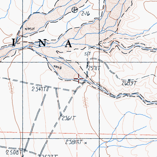 Topographic Map of Renegade Canyon, CA