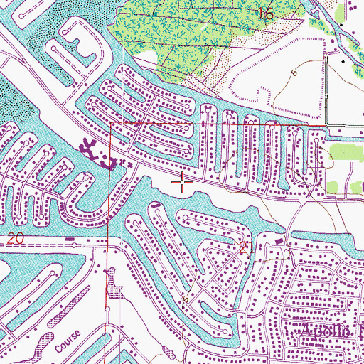 Topographic Map of Bindshedler, FL