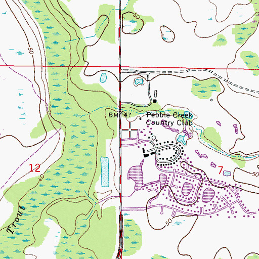 Topographic Map of Lifepoint Community Church, FL