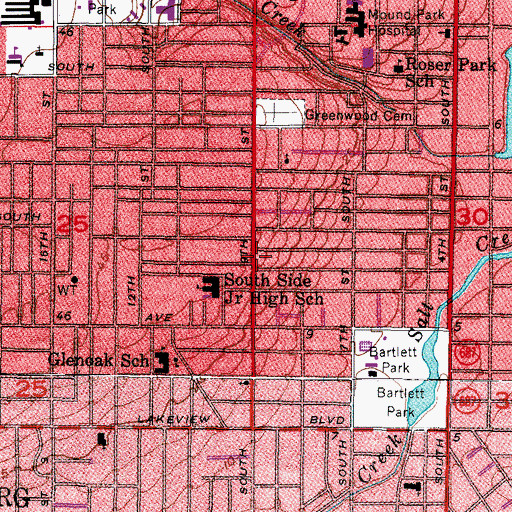 Topographic Map of Macedonia Freewill Baptist Church, FL