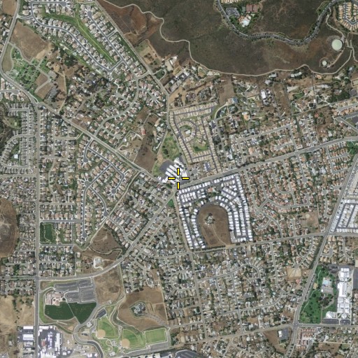 Aerial/Satellite Image of Richland Elementary School, CA