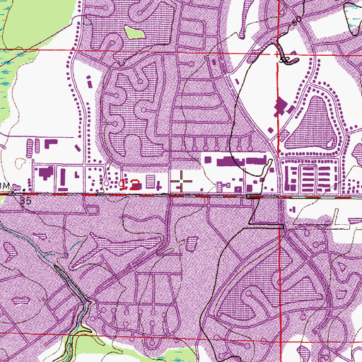 Topographic Map of Redeemer Lutheran Church, FL