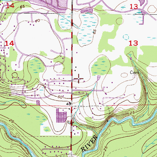 Topographic Map of The Church of Jesus Christ of Latter Day Saints, FL