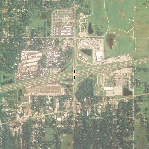 Aerial/Satellite Image of Interchange 10, FL