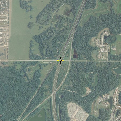 Aerial/Satellite Image of Interchange 274, FL