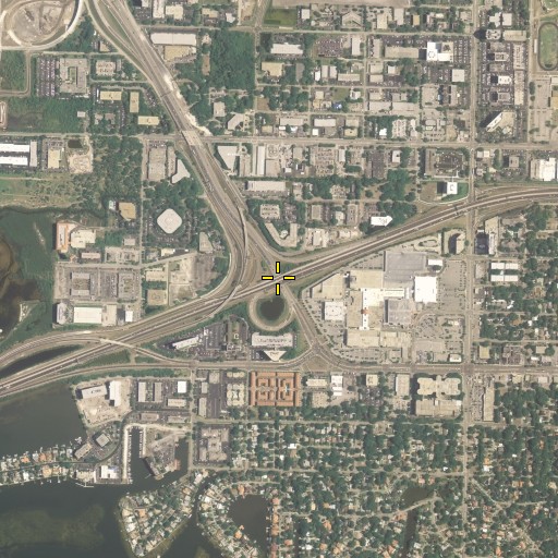 Aerial/Satellite Image of Interchange 39B, FL