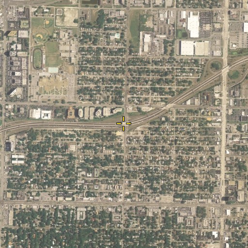 Aerial/Satellite Image of Interchange 40B, FL