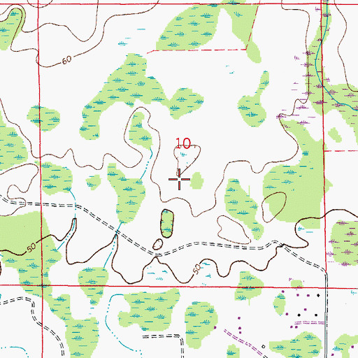 Topographic Map of Heritage Isles Amenity Center, FL