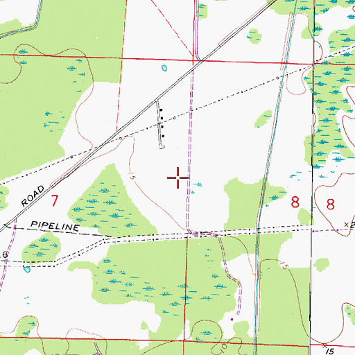 Topographic Map of Lynmar Commerce Park, FL