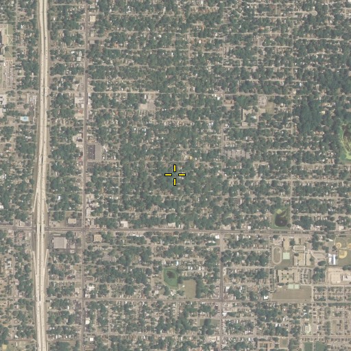 Aerial/Satellite Image of Downing, FL