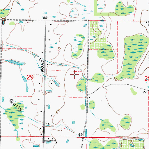 Topographic Map of Family Ranch, FL