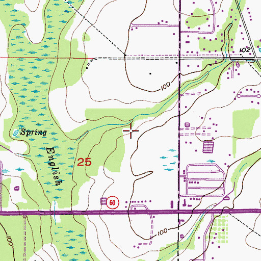 Topographic Map of Fasson, FL
