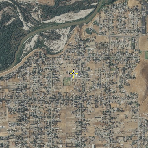 Aerial/Satellite Image of Riverview Elementary School, CA