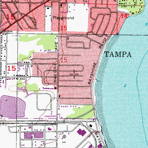 Topographic Map of Fosterville, FL