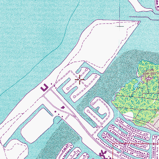 Topographic Map of Cobia Cay, FL