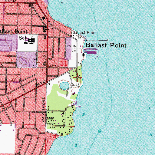Topographic Map of Lykes Estates, FL