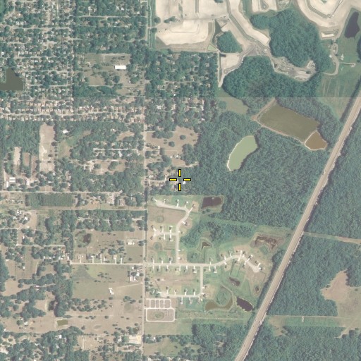 Aerial/Satellite Image of Maplehill, FL