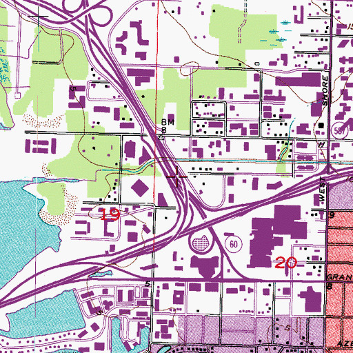 Topographic Map of Gray Terrace, FL