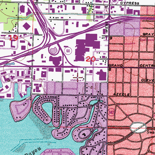 Topographic Map of Hesperides, FL