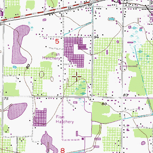 Topographic Map of High Country Acres, FL