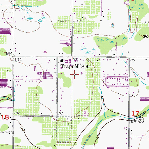 Topographic Map of Interdonato Place, FL