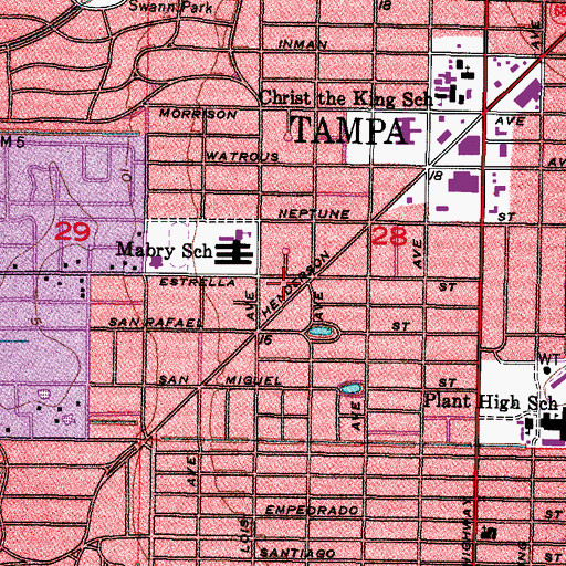 Topographic Map of Kelloggs, FL