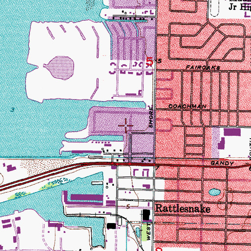 Topographic Map of Regency Cove, FL