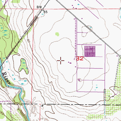Topographic Map of Riverranch Preserve, FL