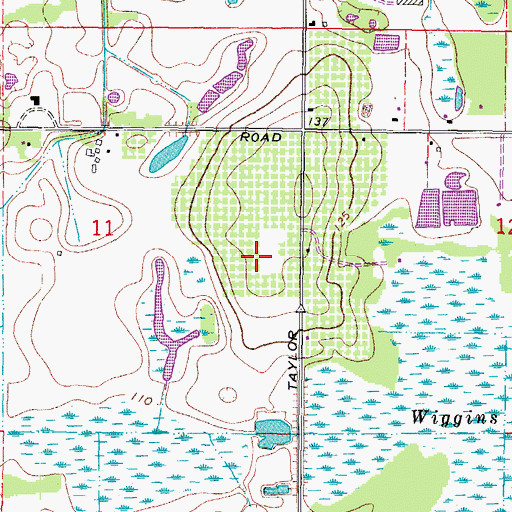 Topographic Map of Midway Groves, FL