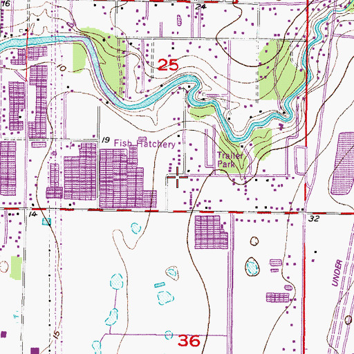 Topographic Map of Minor, FL