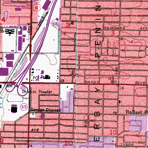 Topographic Map of Weiland, FL