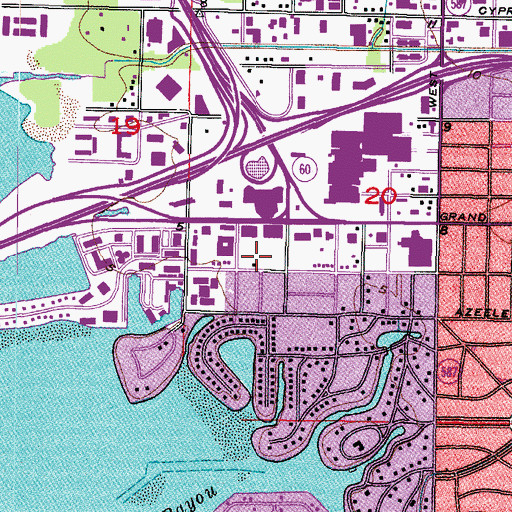 Topographic Map of West View, FL