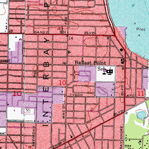 Topographic Map of Westmont Terrace, FL