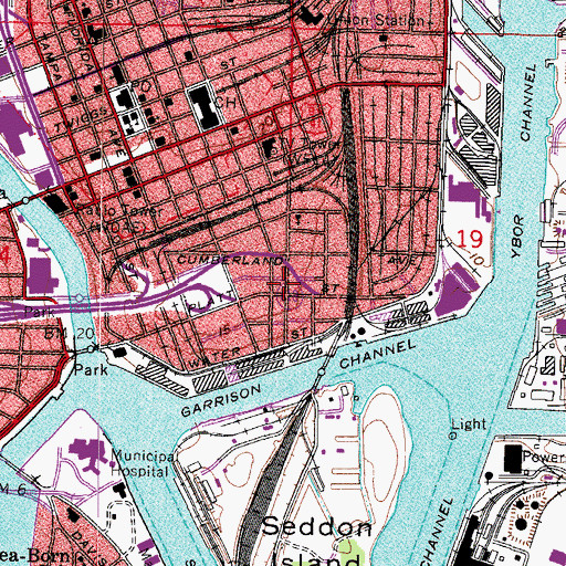 Topographic Map of Wilhelmina, FL