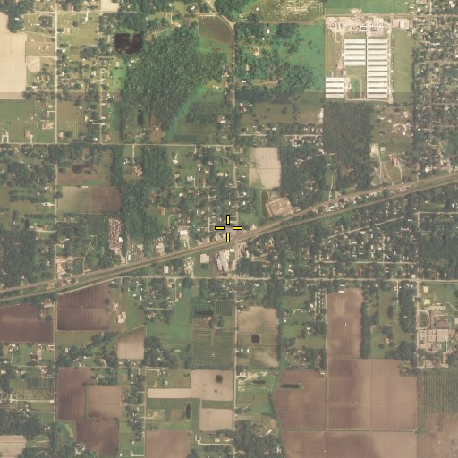 Aerial/Satellite Image of Dover Post Office, FL