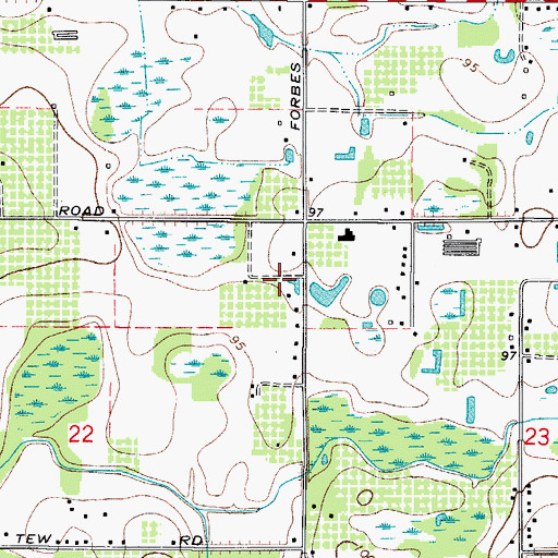 Topographic Map of Shepherd, FL
