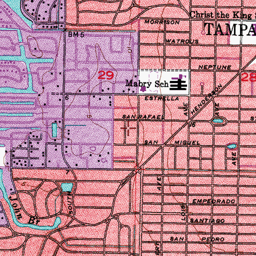 Topographic Map of Silvan, FL